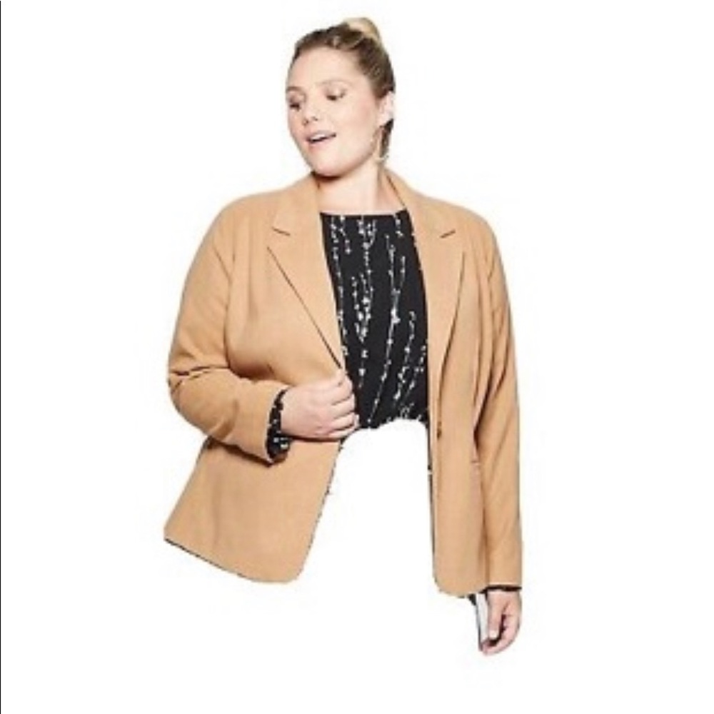 Target Ava & Viv tan blazer-NWT